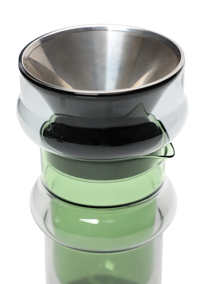 Tom Dixon Bump Carafe Filter Set - Green | Thumbnail 3 Tom Dixon Bump Carafe Filter Set - Green | Thumbnail 3