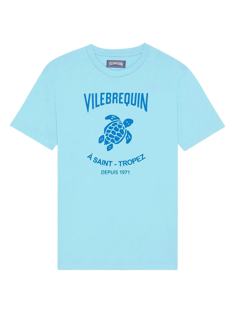 Men's Logo Cotton Jersey Crewneck T-Shirt