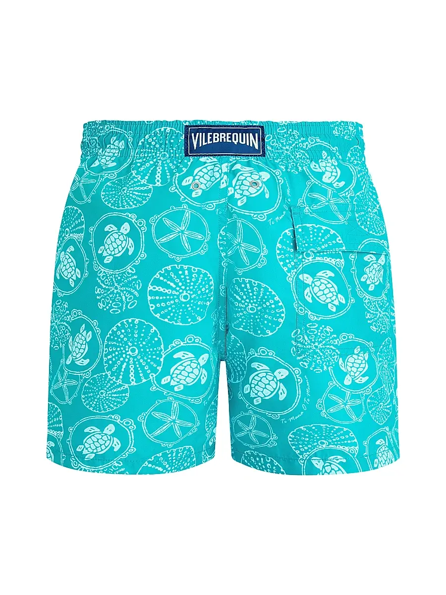 Vilebrequin Men's Oursins Bicolores Printed Swim Shorts | Thumbnail 2 Vilebrequin Men's Oursins Bicolores Printed Swim Shorts | Thumbnail 2
