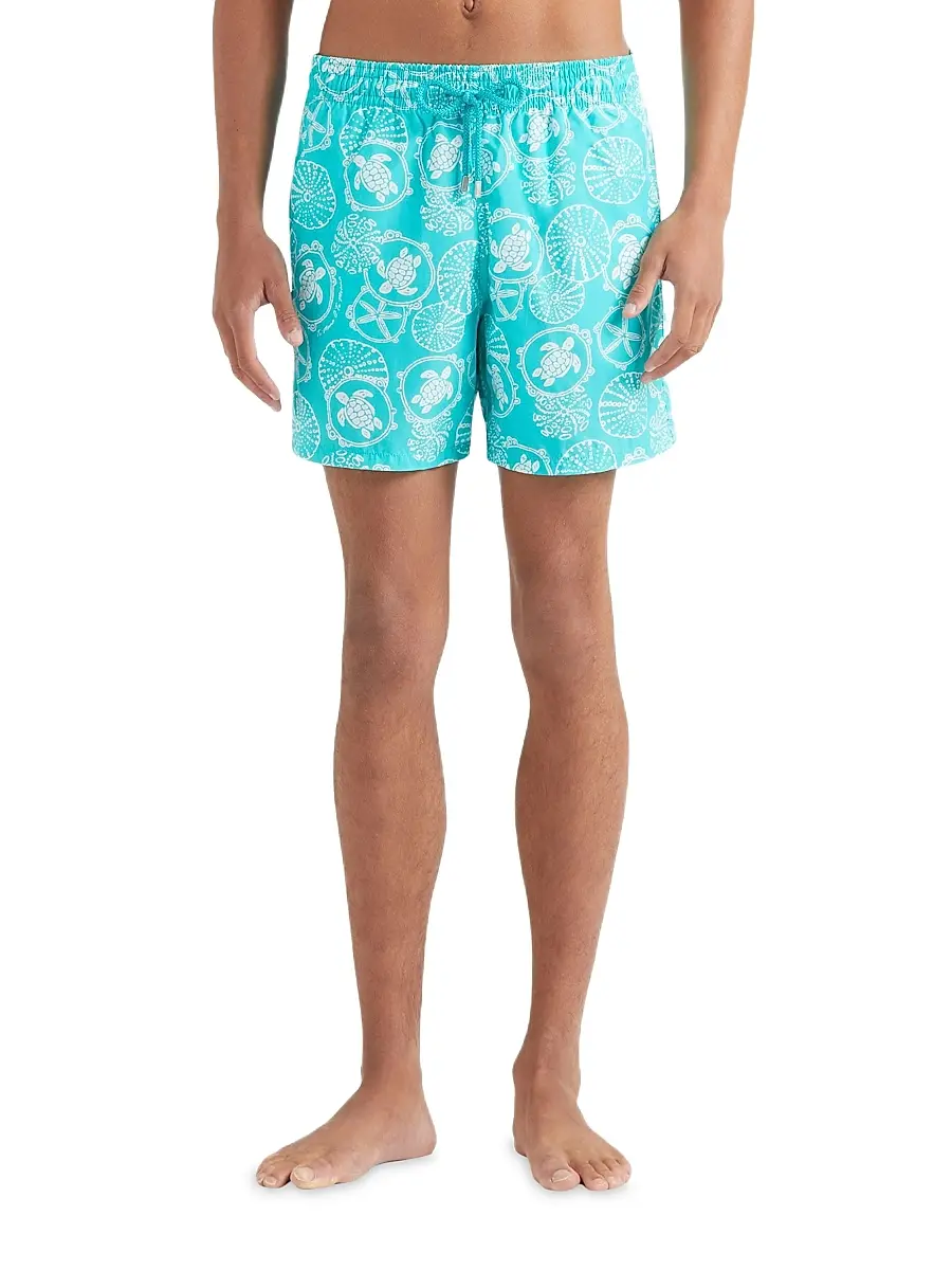 Vilebrequin Men's Oursins Bicolores Printed Swim Shorts | Thumbnail 3 Vilebrequin Men's Oursins Bicolores Printed Swim Shorts | Thumbnail 3