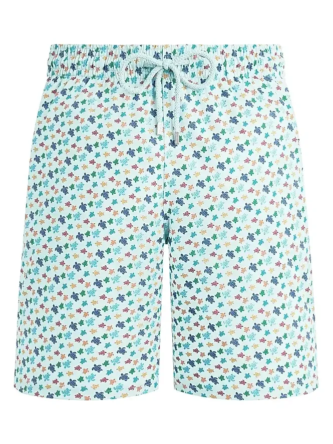 Men's Micro Ronde Des Tortues Rainbow Stretch Swim Shorts