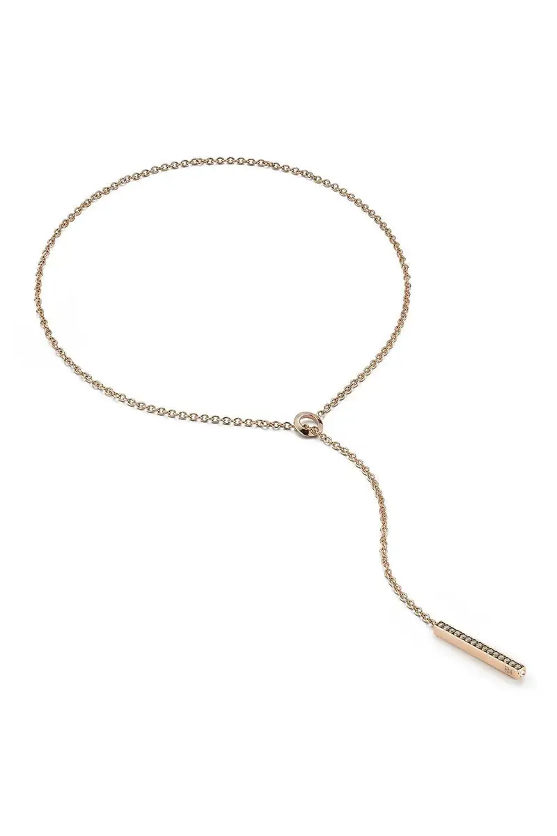 WALTERS FAITH Champagne Diamond Bar Grant Necklace | Thumbnail 3