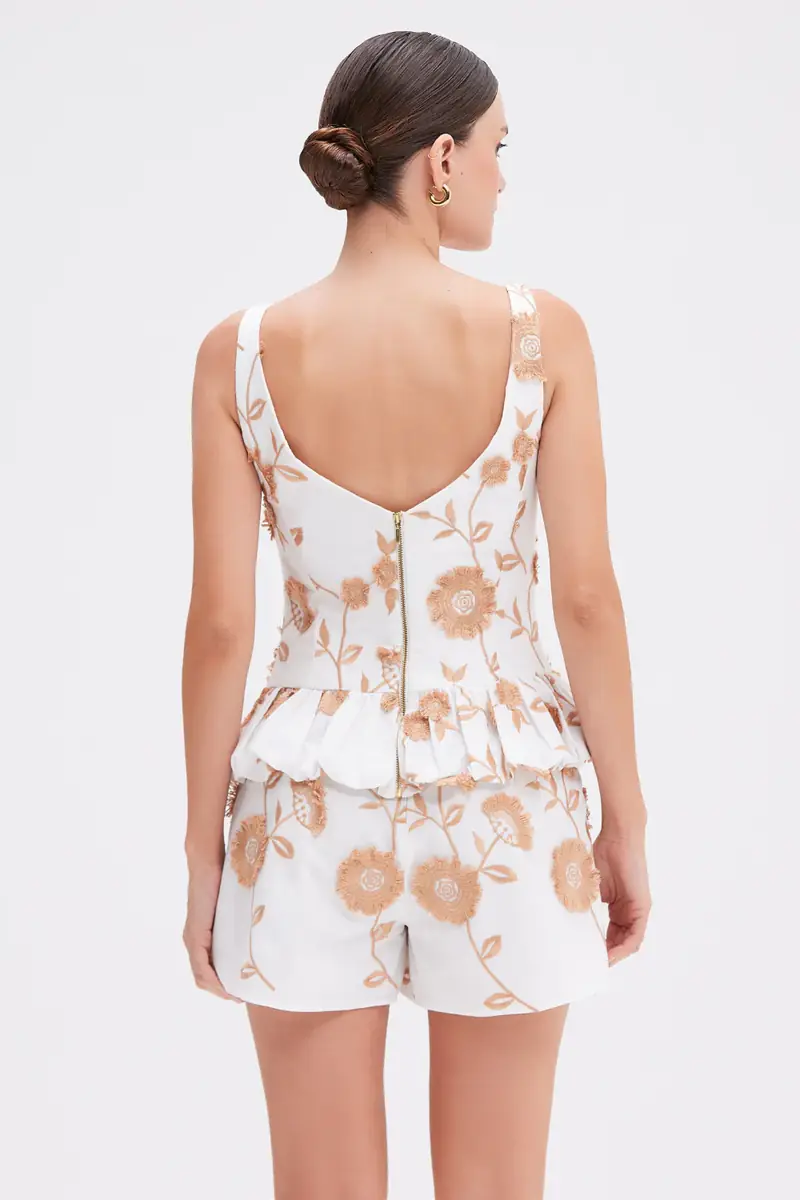 PatBo BOTANICAL POPLIN SHORT | Thumbnail 3