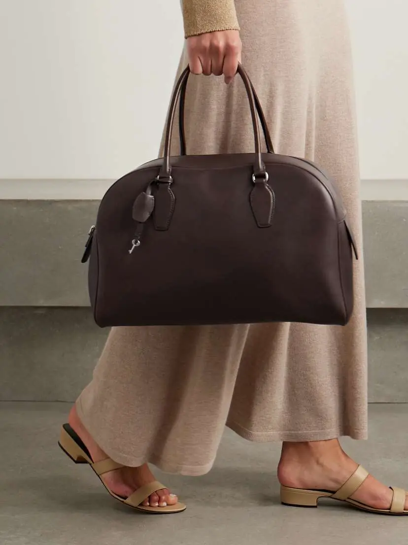 The Row India 15.75 Leather Shoulder Bag | Thumbnail 2 The Row India 15.75 Leather Shoulder Bag | Thumbnail 2