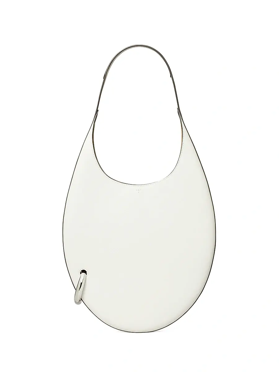 Women's Pierced Leather Shoulder Bag Women's Pierced Leather Shoulder Bag