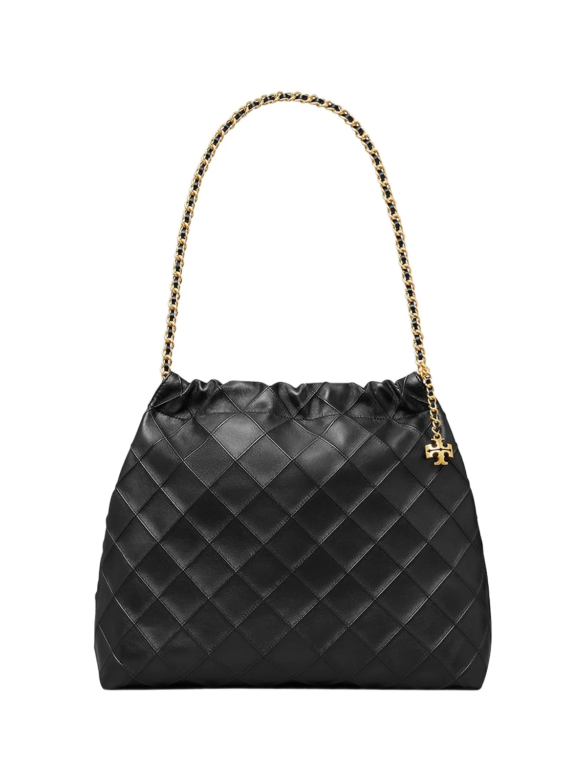 Women's Fleming Quilted Leather Hobo Bag