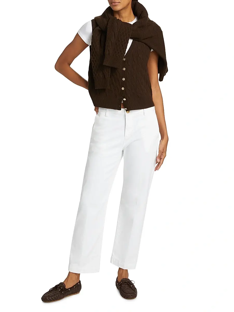 Kobi Halperin Women's Hope Stretch-Cotton Straight-Fit Pants | Thumbnail 2
