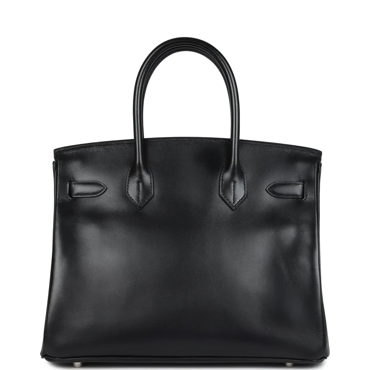 HERMÈS Vintage Hermes Birkin 30 Black Box Palladium Hardware | Thumbnail 4 HERMÈS Vintage Hermes Birkin 30 Black Box Palladium Hardware | Thumbnail 4