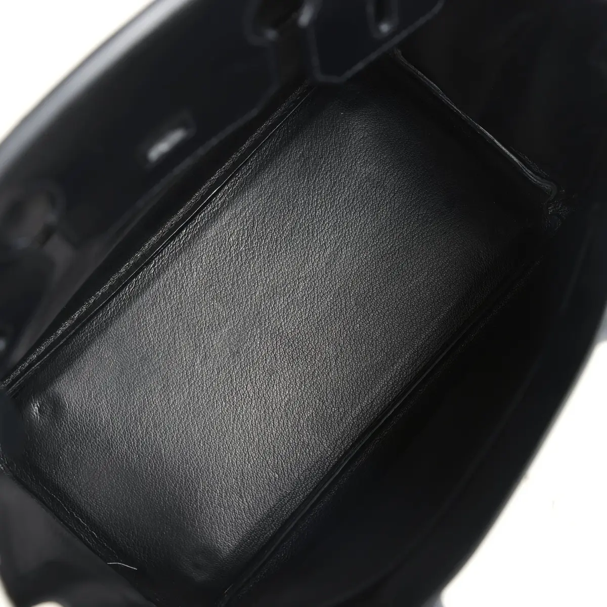 HERMÈS Vintage Hermes Birkin 30 Black Box Palladium Hardware | Thumbnail 8 HERMÈS Vintage Hermes Birkin 30 Black Box Palladium Hardware | Thumbnail 8