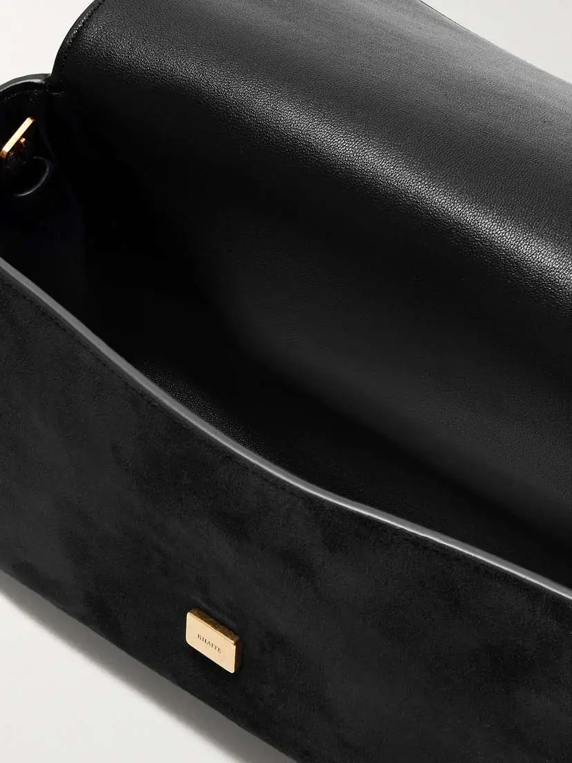 Khaite Audrey Suede Shoulder Bag | Thumbnail 5