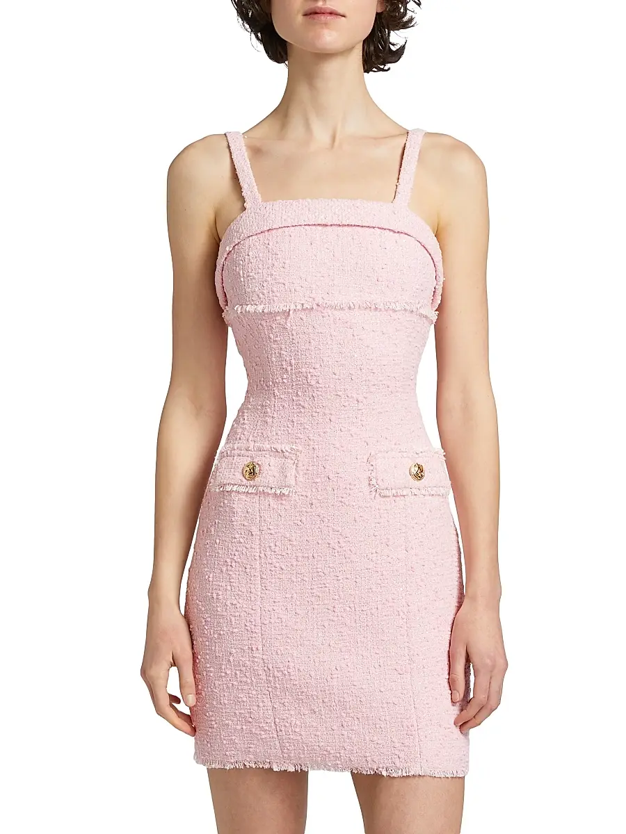 Generation Love Women's Bonnie Sequined Tweed Minidress | Thumbnail 3 Generation Love Women's Bonnie Sequined Tweed Minidress | Thumbnail 3