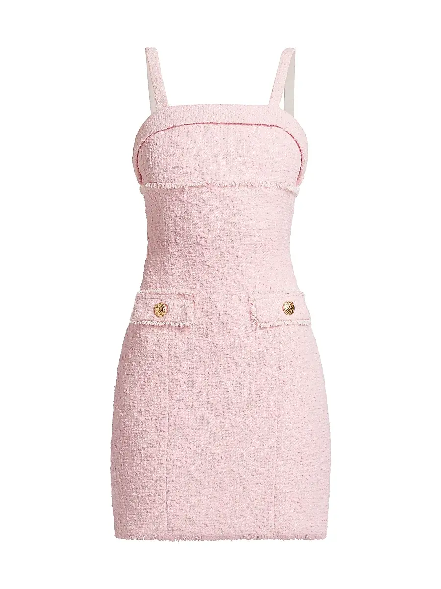 Generation Love Women's Bonnie Sequined Tweed Minidress