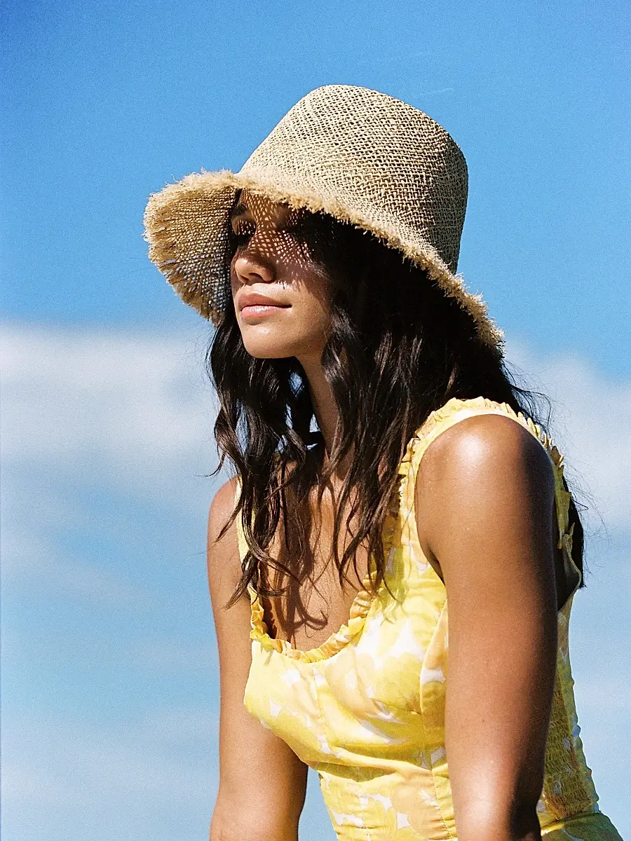 Lack of Color Women's Memoirs Reef Bucket Hat - Natural | Thumbnail 2 Lack of Color Women's Memoirs Reef Bucket Hat - Natural | Thumbnail 2