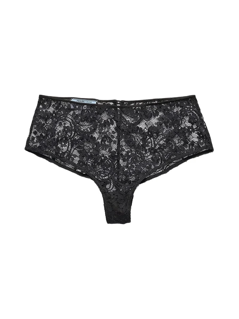 Prada Women's Lace Hipster Panties