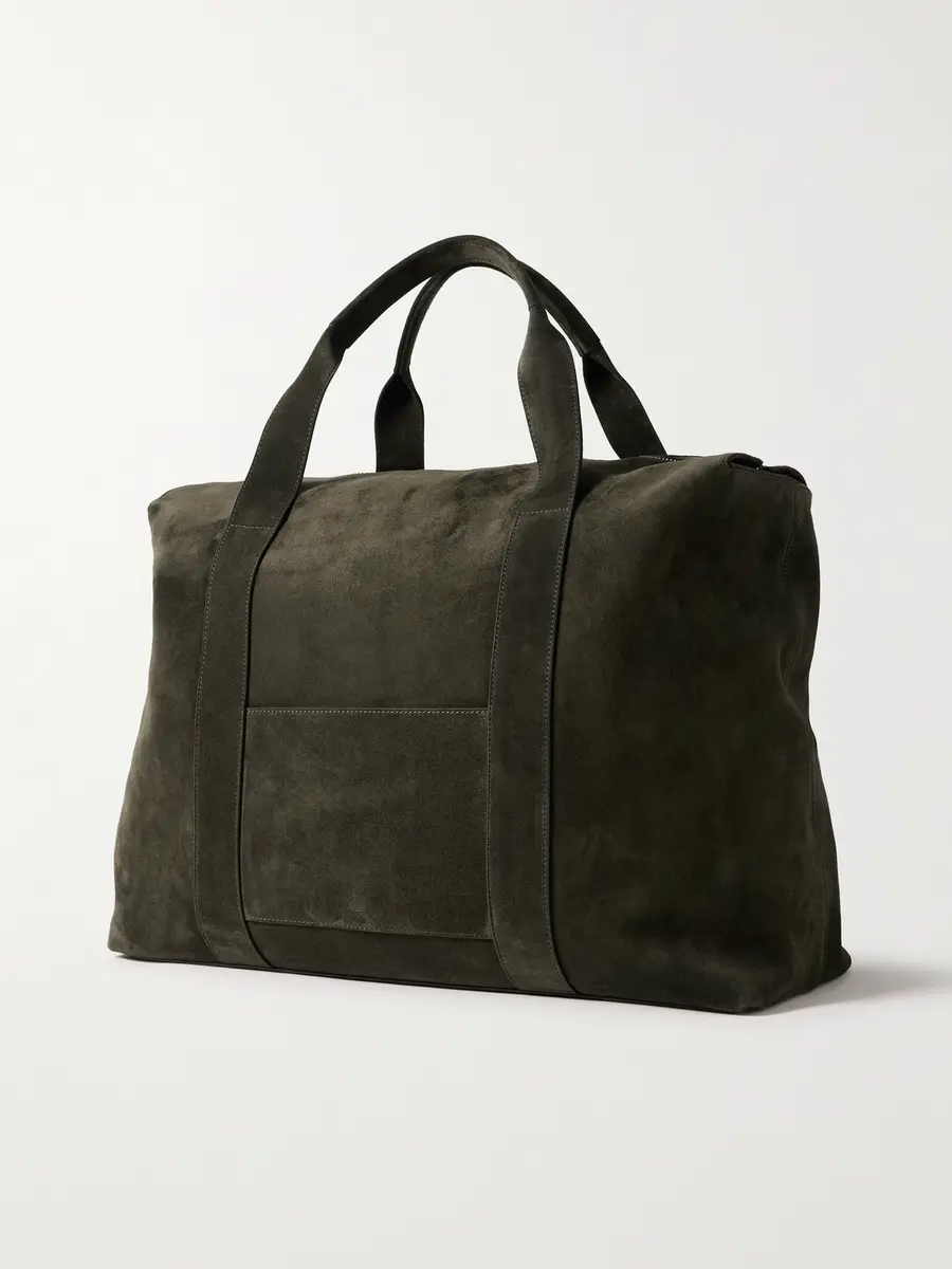 Métier Racer 53 Suede Weekend Bag - Men | Thumbnail 3 Métier Racer 53 Suede Weekend Bag - Men | Thumbnail 3