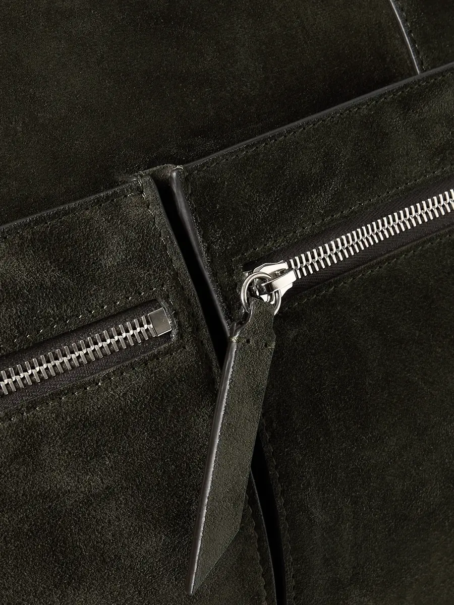 Métier Racer 53 Suede Weekend Bag - Men | Thumbnail 4 Métier Racer 53 Suede Weekend Bag - Men | Thumbnail 4