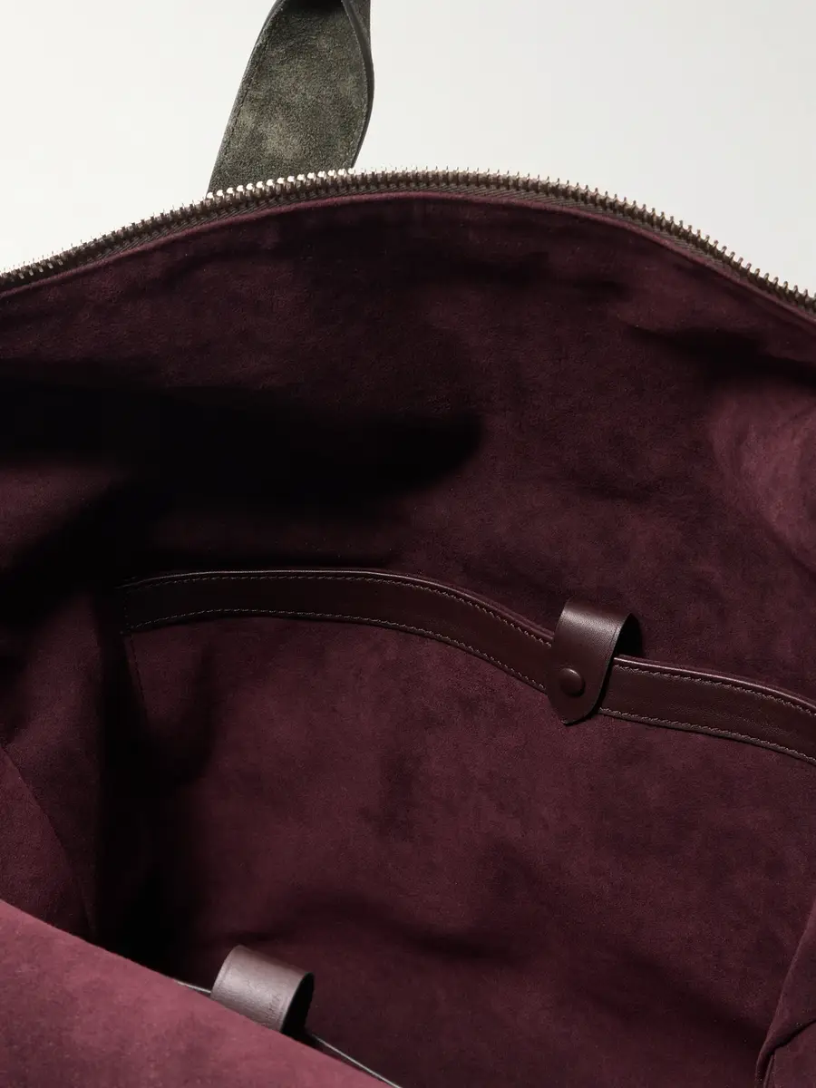Métier Racer 53 Suede Weekend Bag - Men | Thumbnail 5 Métier Racer 53 Suede Weekend Bag - Men | Thumbnail 5