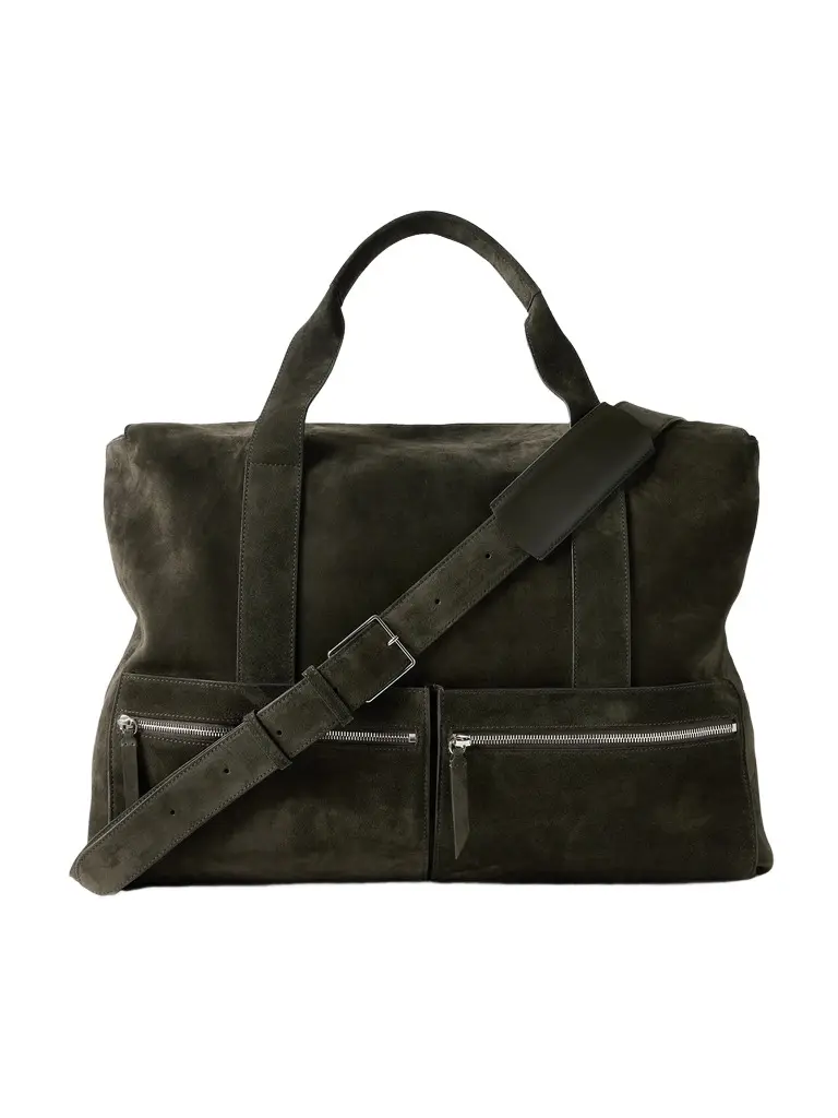 Métier Racer 53 Suede Weekend Bag - Men | Image 1 Métier Racer 53 Suede Weekend Bag - Men | Image 1