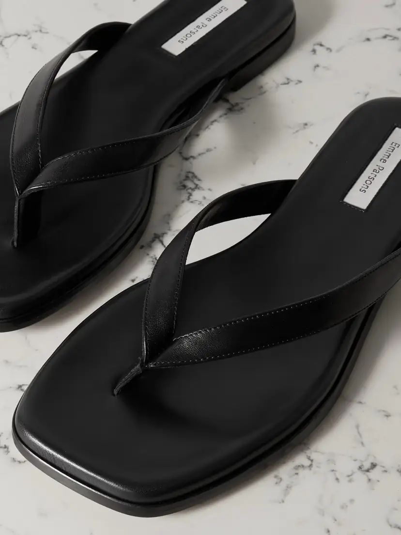 Emme Parsons Meta Leather Flip Flops | Thumbnail 4 Emme Parsons Meta Leather Flip Flops | Thumbnail 4
