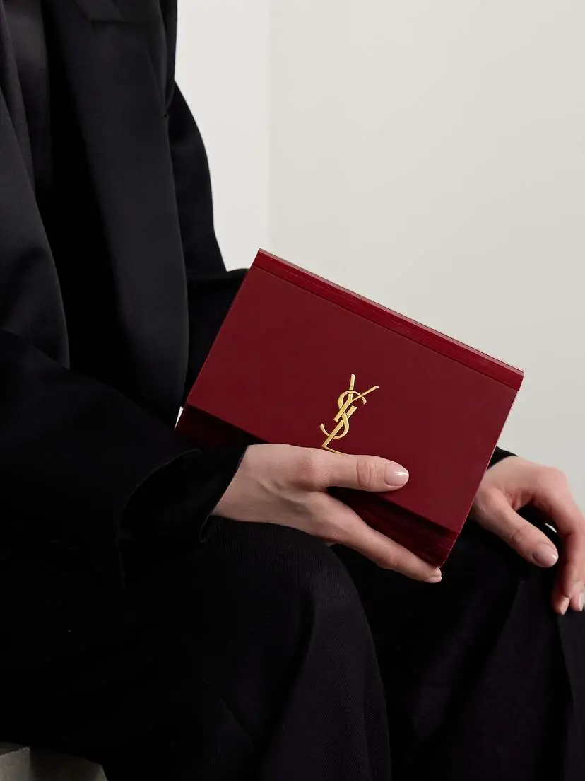 Saint Laurent Vicky Plexiglass Shoulder Bag | Thumbnail 6 Saint Laurent Vicky Plexiglass Shoulder Bag | Thumbnail 6