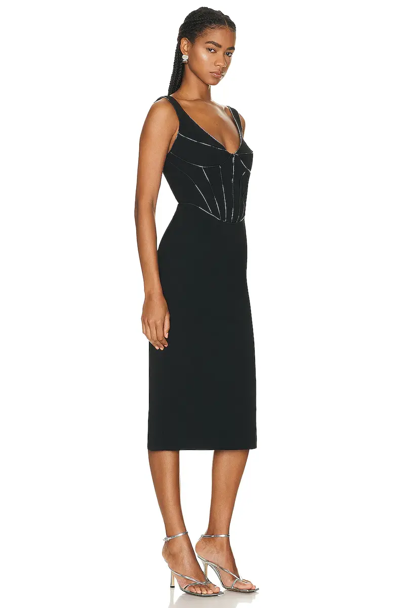 Et Ochs Valerie Corset Midi Dress | Thumbnail 2