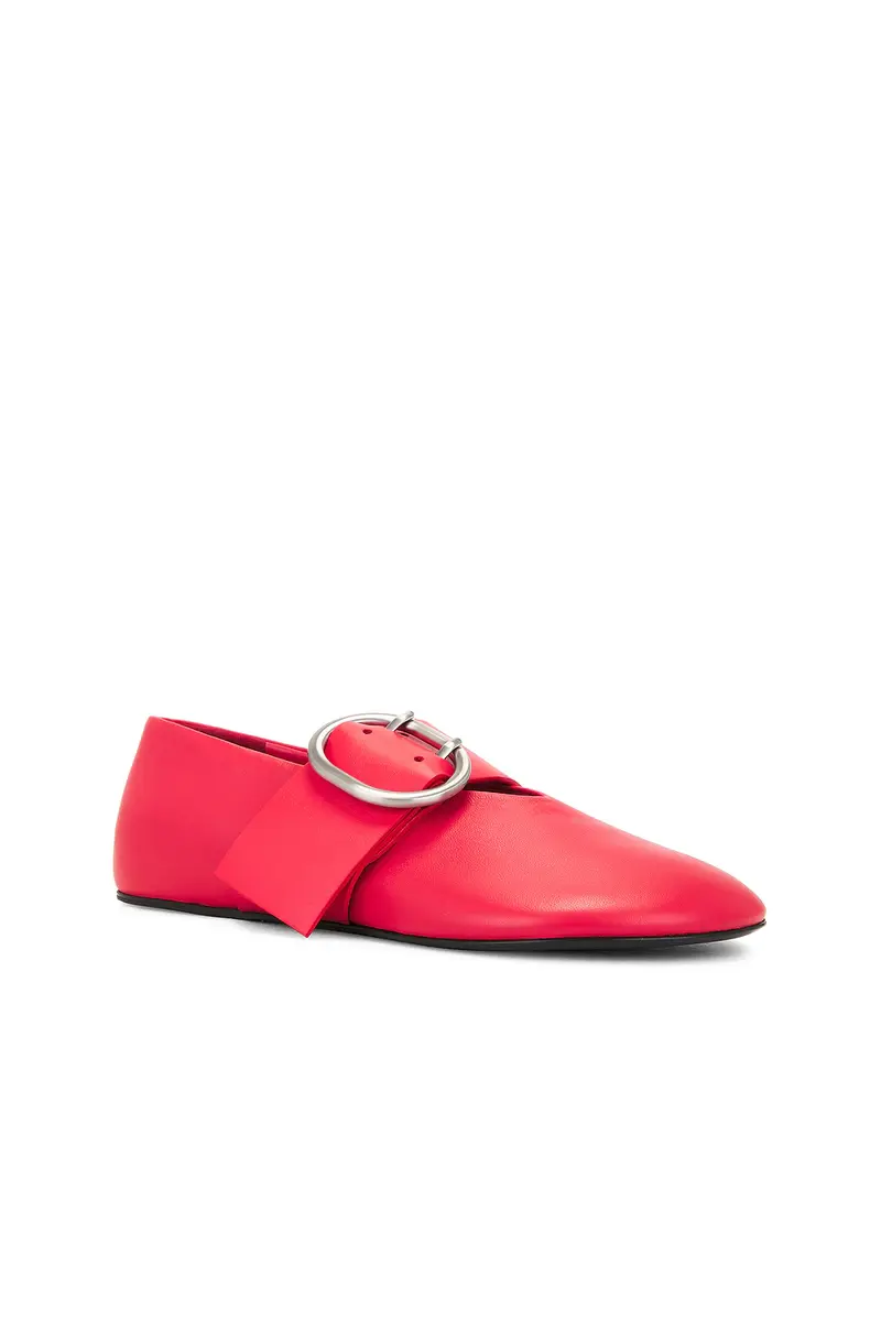 Jil Sander Cannolo Buckle Ballerina Flat | Thumbnail 2 Jil Sander Cannolo Buckle Ballerina Flat | Thumbnail 2