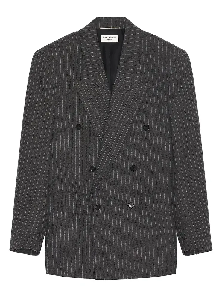 Saint Laurent Veste Sue Base