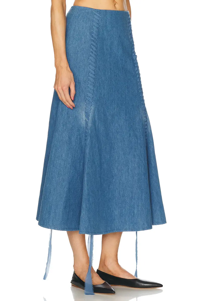 Gabriela Hearst Dion Skirt | Thumbnail 2