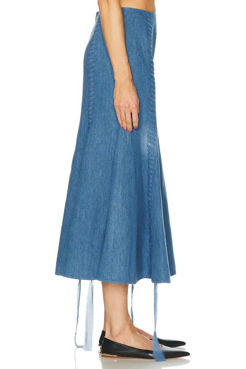 Gabriela Hearst Dion Skirt | Thumbnail 3