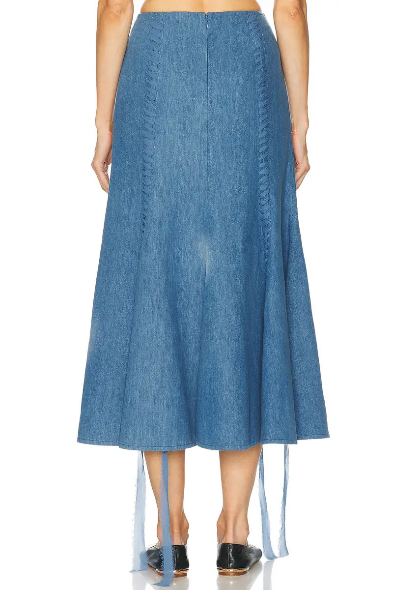 Gabriela Hearst Dion Skirt | Thumbnail 4
