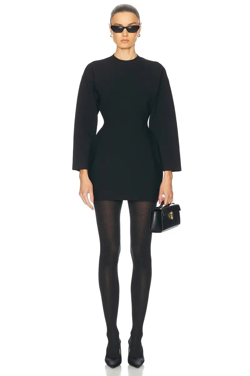 x Rosie Huntington-Whiteley RHW Power Knit Mini Dress