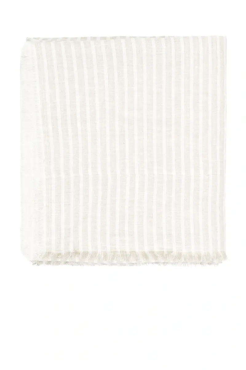 Jenni Kayne Frayed Linen 68x120 Tablecloth