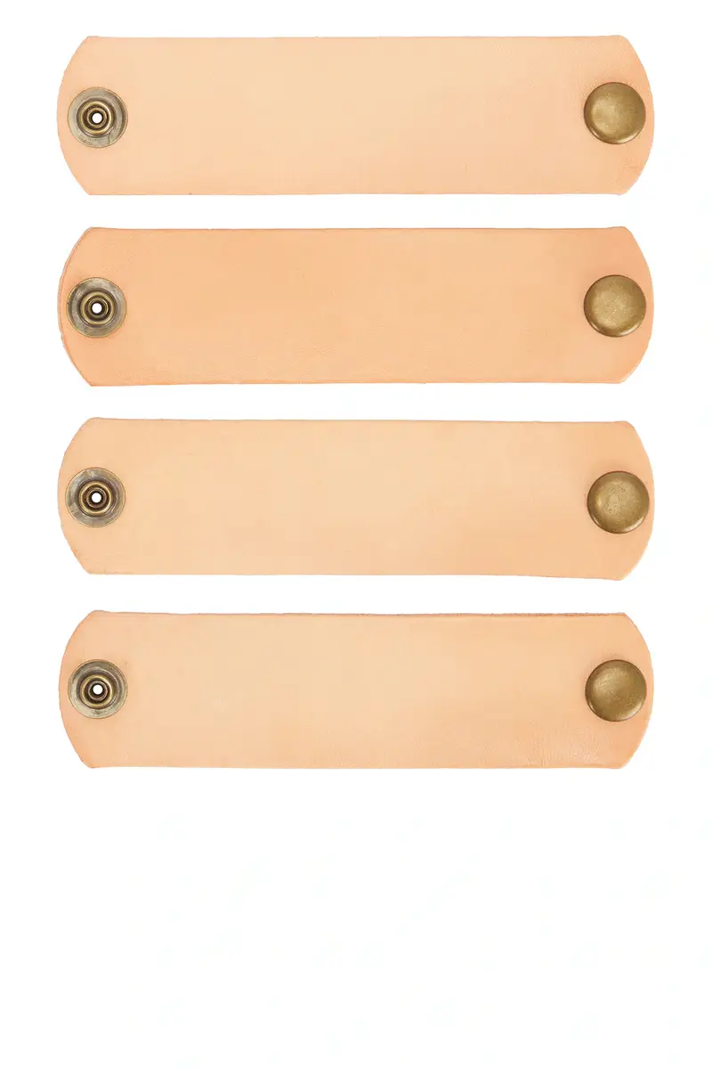 Jenni Kayne Leather Napkin Rings Set Of 4 | Image 1 Jenni Kayne Leather Napkin Rings Set Of 4 | Image 1