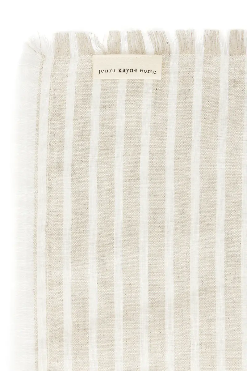 Jenni Kayne Frayed Linen Napkin | Thumbnail 3 Jenni Kayne Frayed Linen Napkin | Thumbnail 3