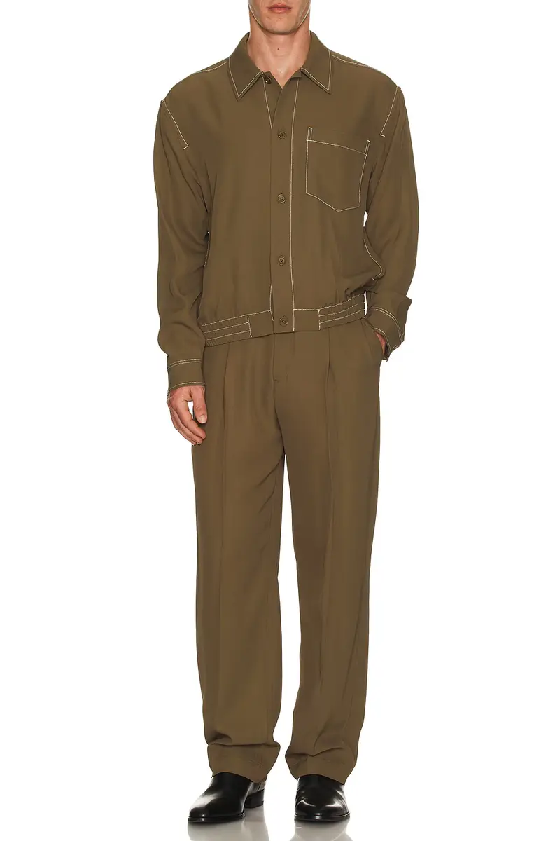 Simkhai Keith Blouson Shirt Jacket | Thumbnail 2 Simkhai Keith Blouson Shirt Jacket | Thumbnail 2