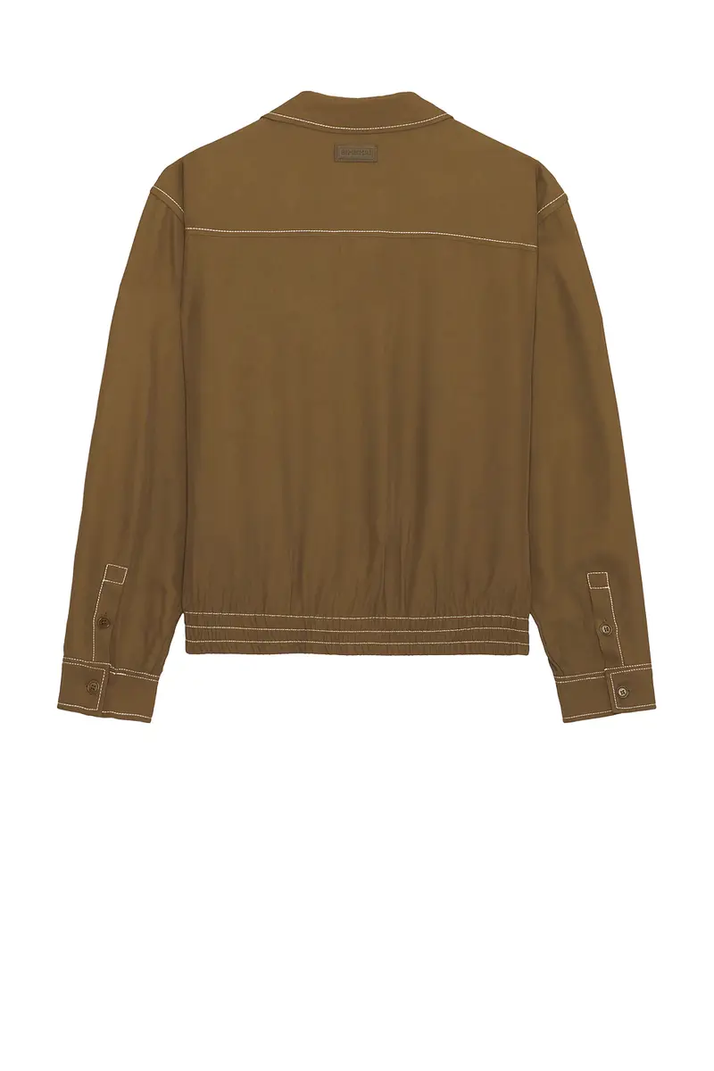 Simkhai Keith Blouson Shirt Jacket | Thumbnail 4 Simkhai Keith Blouson Shirt Jacket | Thumbnail 4