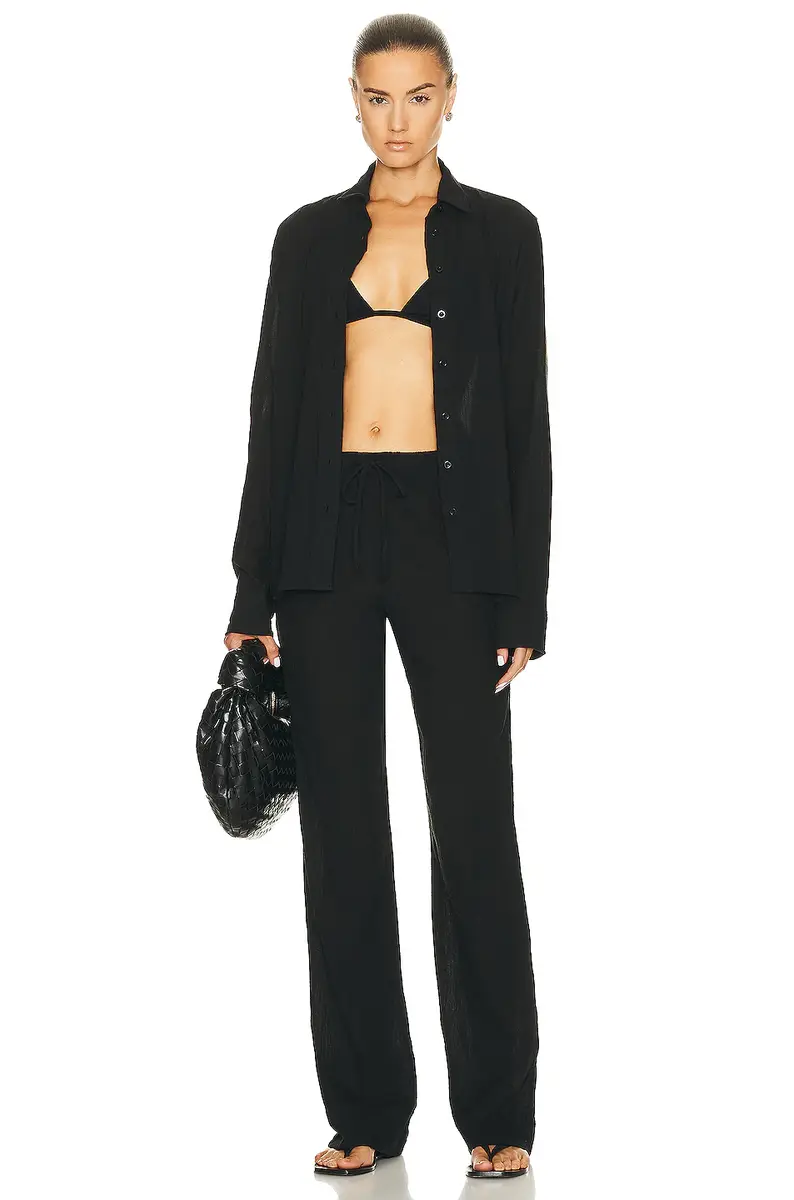 ÉTERNE Jolene Button Down Top | Thumbnail 4 ÉTERNE Jolene Button Down Top | Thumbnail 4