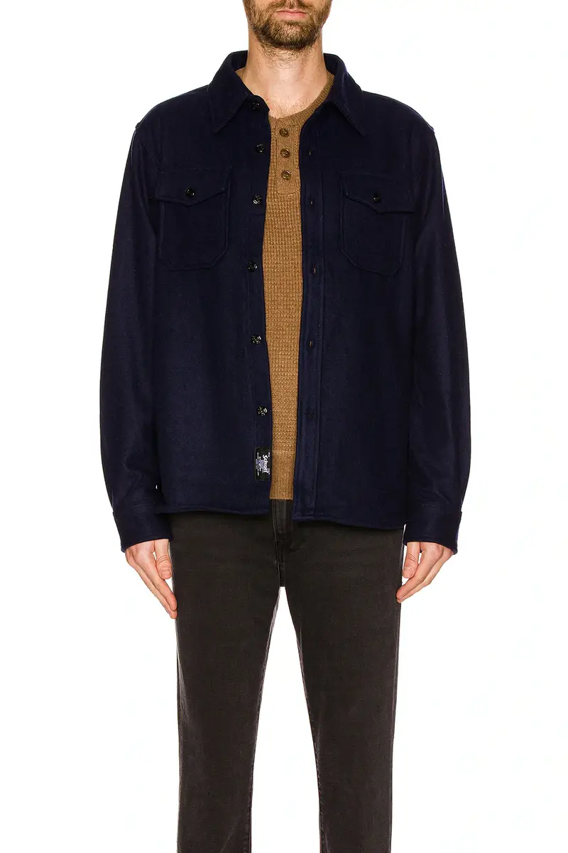SCHOTT CPO Wool Shirt | Thumbnail 3