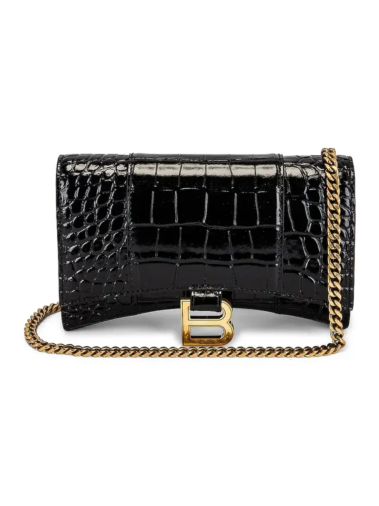 Hourglass Wallet On Chain Bag