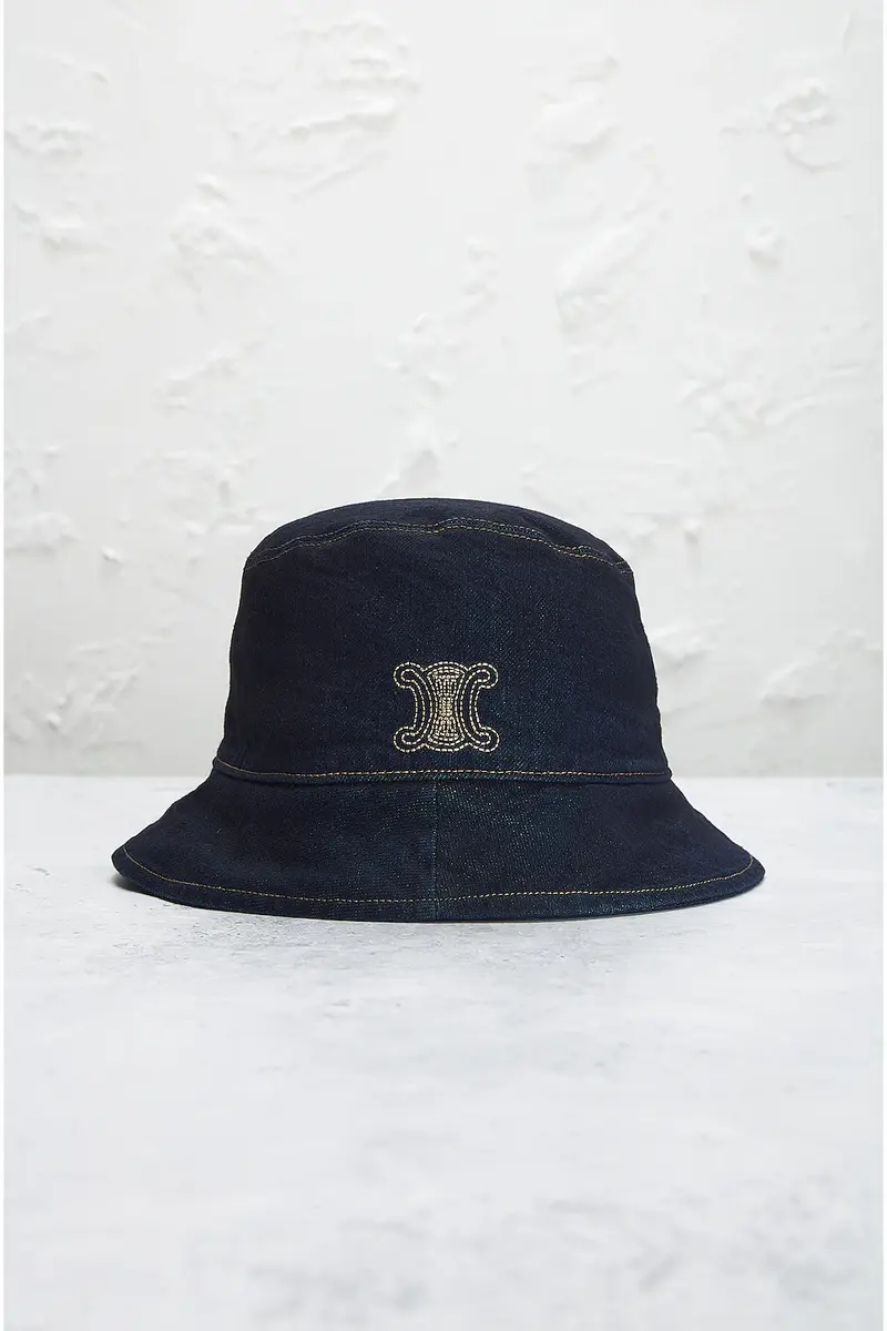 Celine Celine Denim Bucket Hat | Thumbnail 4 Celine Celine Denim Bucket Hat | Thumbnail 4