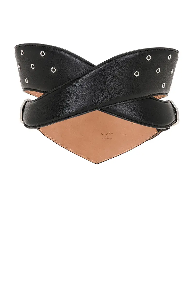 Alaïa Crossed Belt | Thumbnail 2 Alaïa Crossed Belt | Thumbnail 2