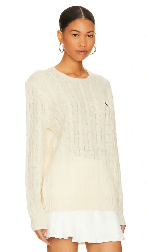 Polo Ralph Lauren Cable-Knit Wool-Cashmere Sweater | Thumbnail 2