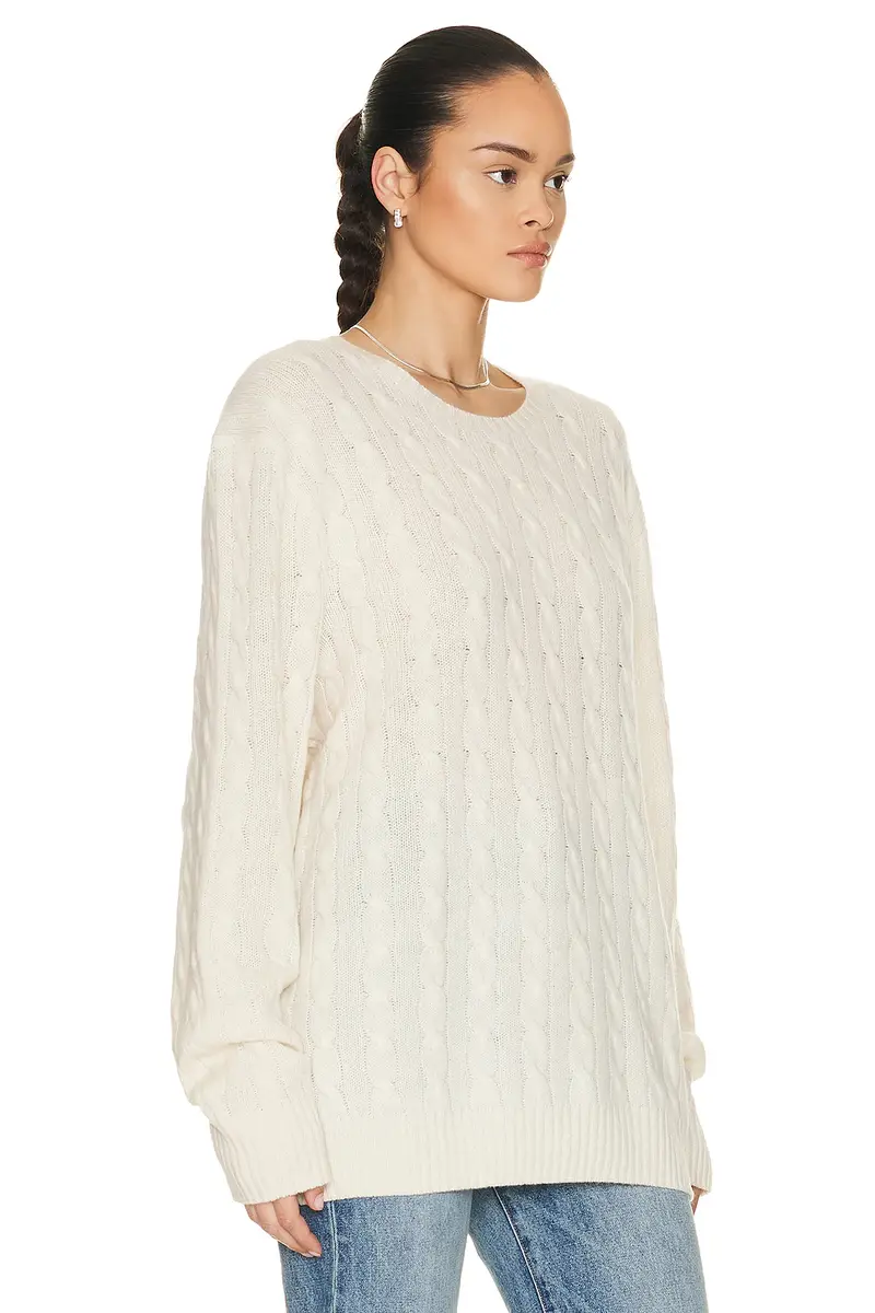 Polo Ralph Lauren Cable-Knit Wool-Cashmere Sweater | Thumbnail 4