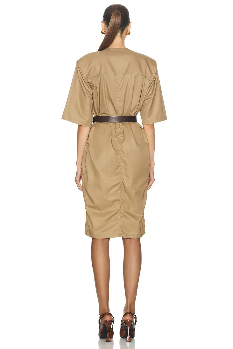 Saint Laurent Utility Shirt Dress | Thumbnail 3 Saint Laurent Utility Shirt Dress | Thumbnail 3
