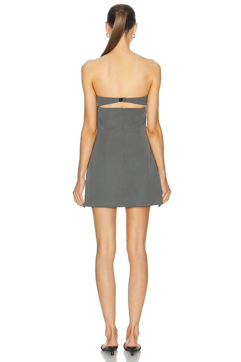 St. Agni Tuck Mini Dress | Thumbnail 3
