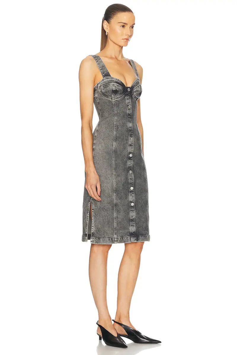 Moschino Jeans Denim Dress | Thumbnail 2 Moschino Jeans Denim Dress | Thumbnail 2