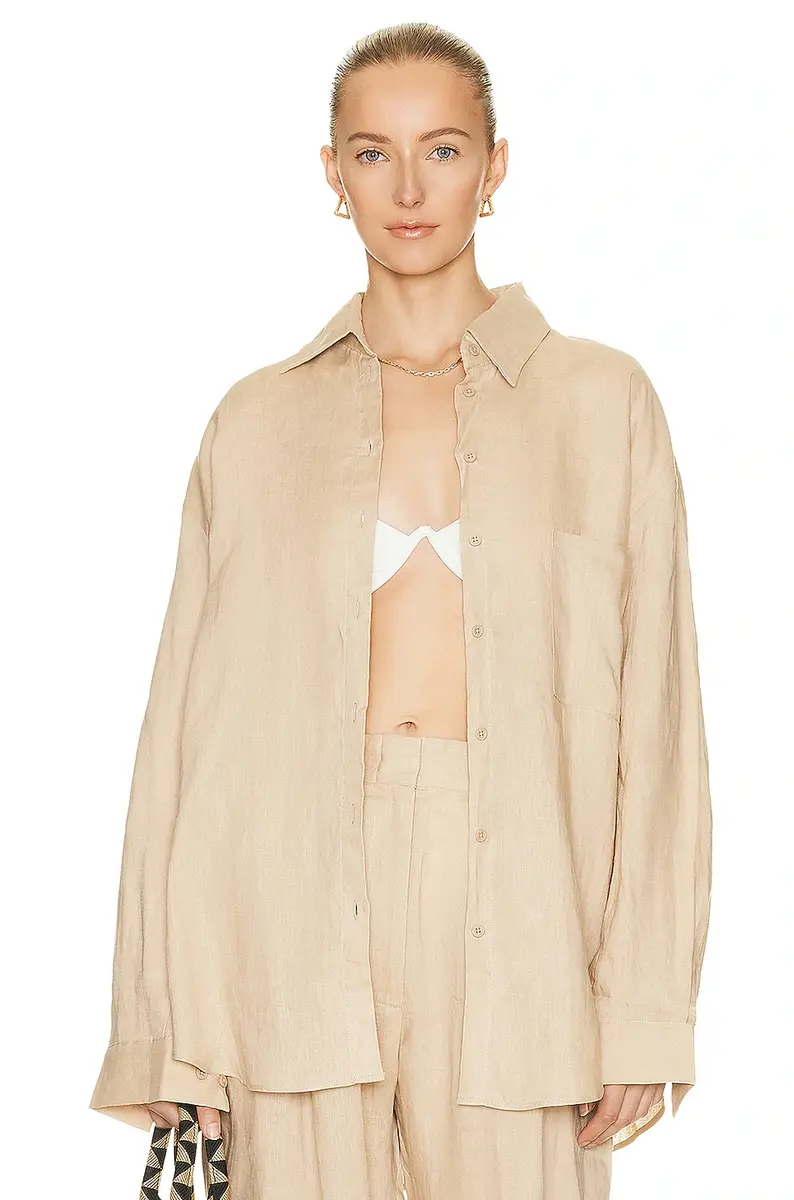 Aexae Linen Woven Shirt
