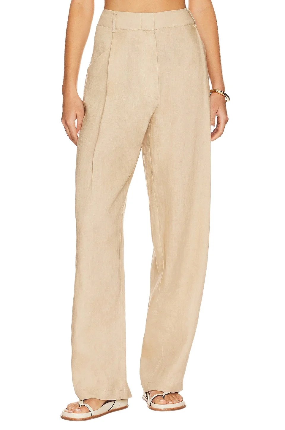 Aexae Linen Highrise Trousers