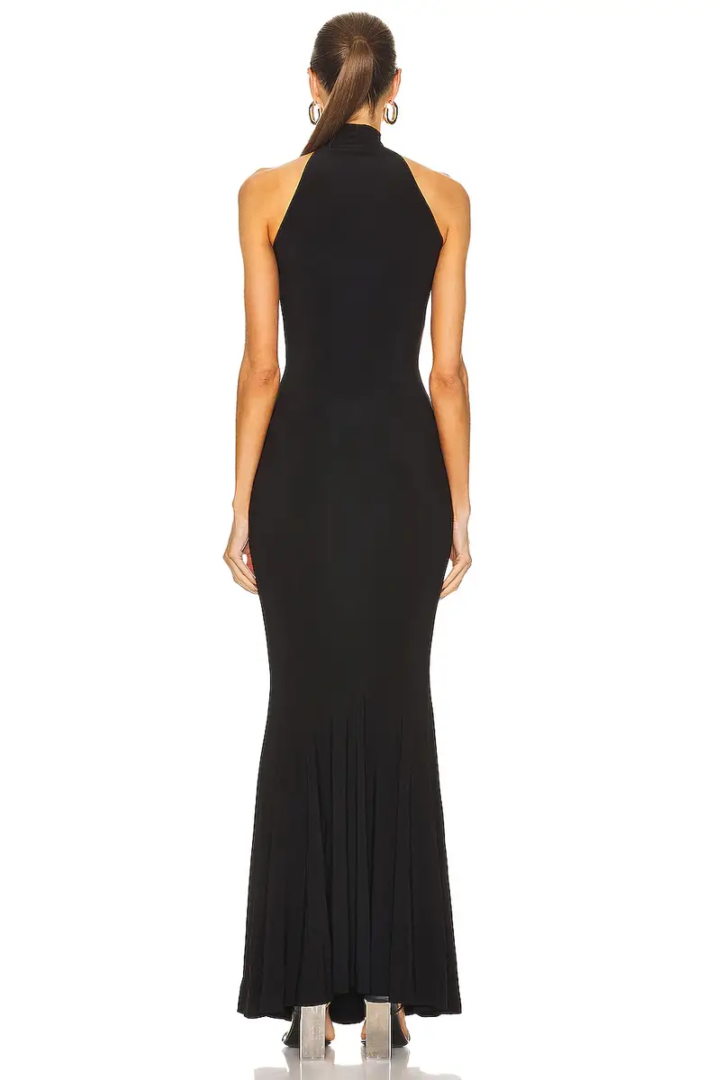 Norma Kamali Turtleneck Strapless Fishtail Gown | Thumbnail 3 Norma Kamali Turtleneck Strapless Fishtail Gown | Thumbnail 3