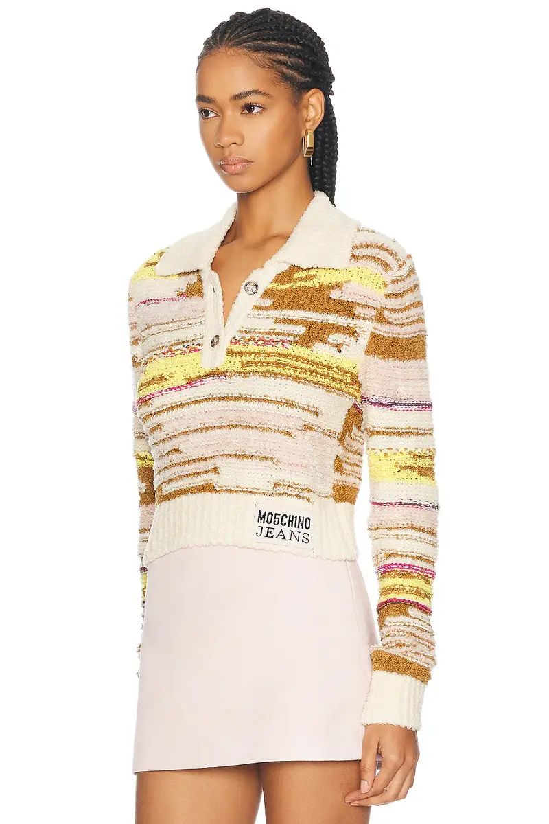 Moschino Jeans Hiking Long Sleeve Top | Thumbnail 3